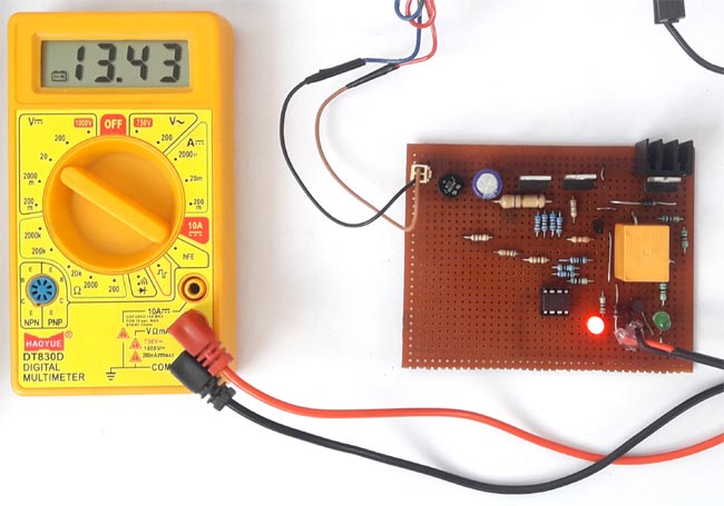 Float Charger Circuit for 12v SLA Battery Float Charger Circuit for 12v SLA Battery