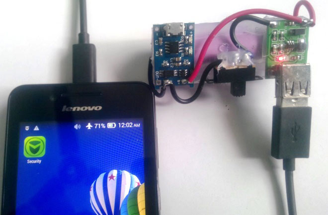DIY Portable Power Bank Circuit to Charge Your Cell Phone DIY Portable Power Bank Circuit to Charge Your Cell Phone