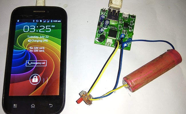 Power Bank Mobile Phone Charger Circuit on PCB Power Bank Mobile Phone Charger Circuit on PCB