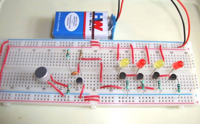 Music Operated Dancing LEDs Music Operated Dancing LEDs