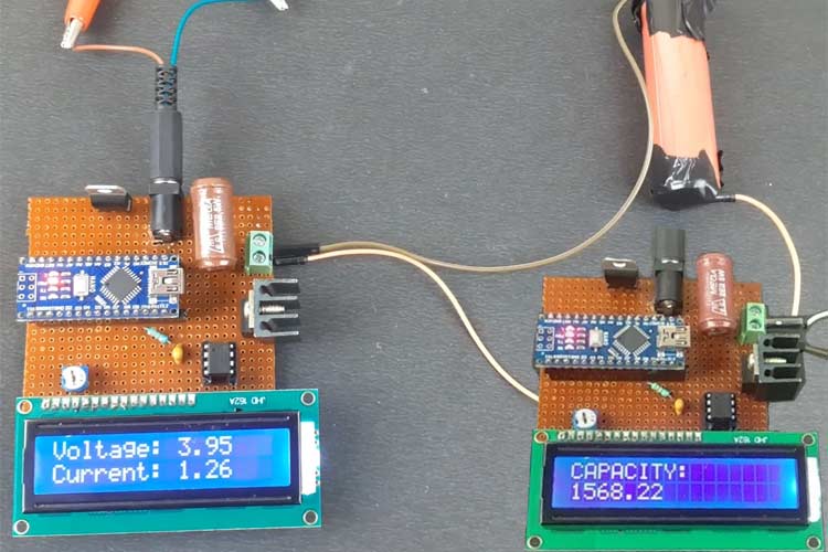 18650 Lithium Battery Capacity Tester using Arduino 18650 Lithium Battery Capacity Tester using Arduino