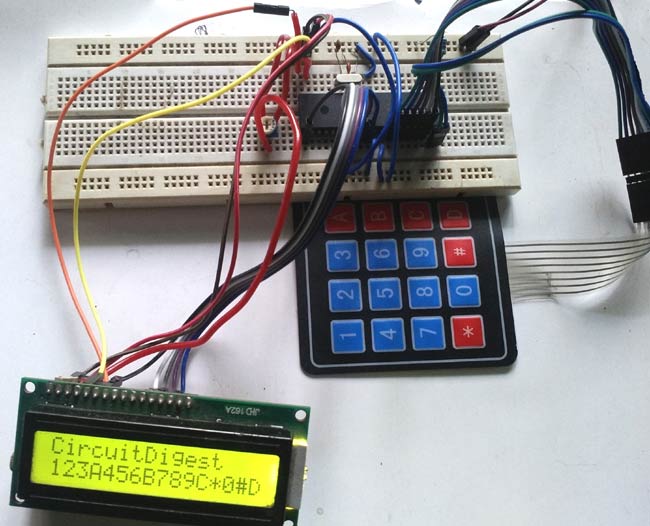 4x4 Matrix Keypad Interfacing with PIC Microcontroller 4x4 Matrix Keypad Interfacing with PIC Microcontroller