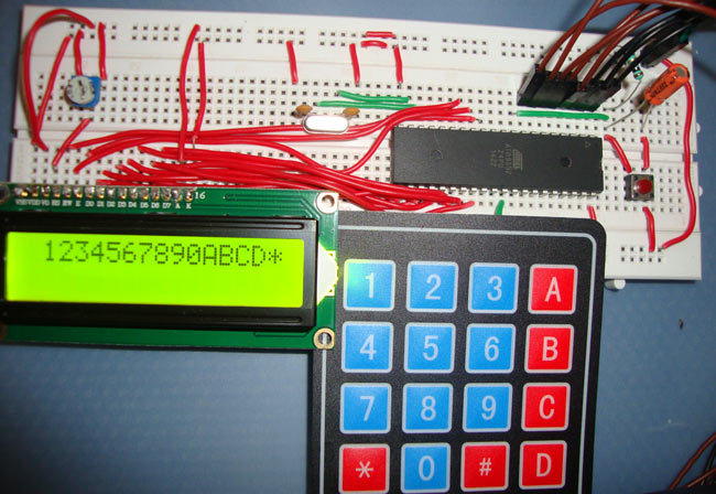 4x4 Matrix Keypad Interfacing with 8051 Microcontroller 4x4 Matrix Keypad Interfacing with 8051 Microcontroller