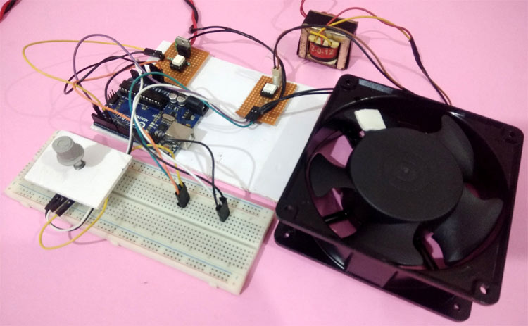 AC Fan Speed Control using Arduino and TRIAC AC Fan Speed Control using Arduino and TRIAC