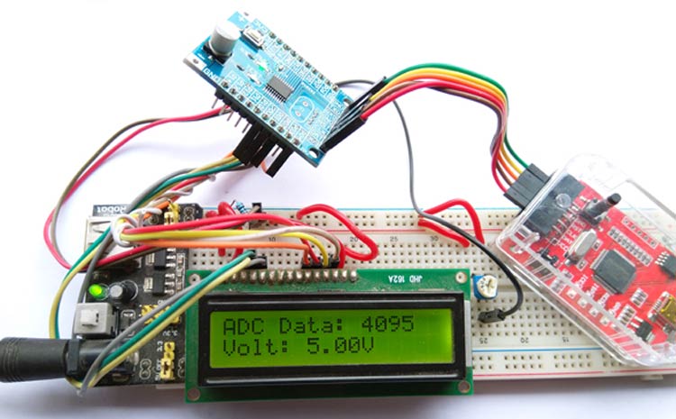 Analog to Digital Converter on Nuvoton N76E003 Microcontroller Nuvoton N76E003 Microcontroller ADC