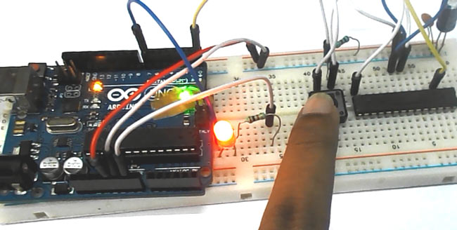 UART Communication between ATmega8 and Arduino Uno UART Communication between ATmega8 and Arduino Uno