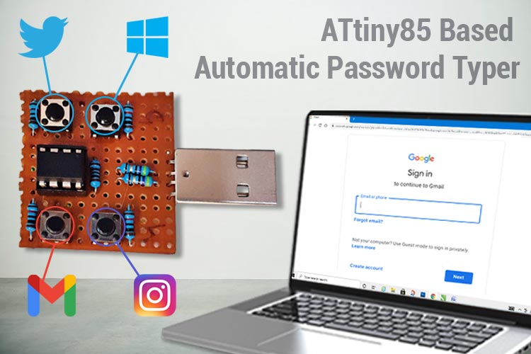 ATtiny85 Automatic Login System ATtiny85 Automatic Login System