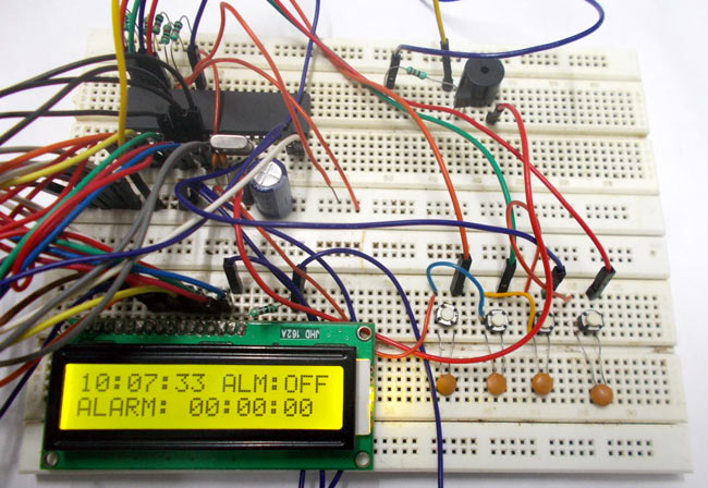 AVR Microcontroller Based Digital Alarm Clock AVR Microcontroller Based Digital Alarm Clock