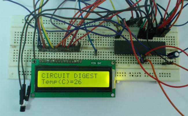 AVR Microcontroller Based Digital Thermometer using LM35 AVR Microcontroller Based Digital Thermometer using LM35