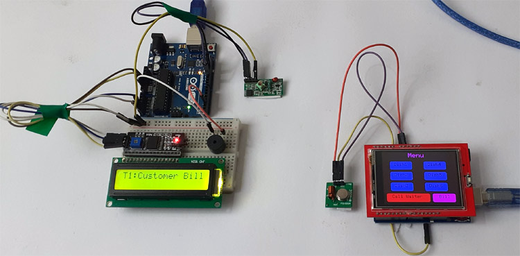 Smart Restaurant Menu Ordering System using Arduino Smart Restaurant Menu Ordering System using Arduino