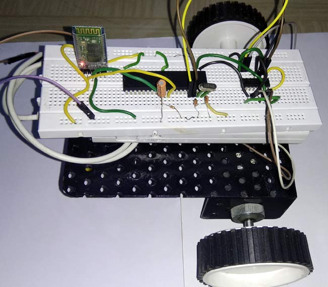Android Controlled Robot using 8051 Micro-controller Android Controlled Robot using 8051 Micro-controller