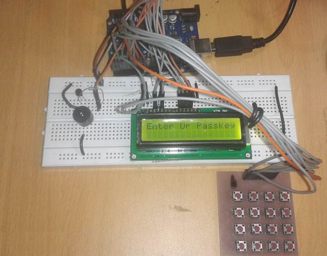 Digital Code Lock using Arduino Digital Code Lock using Arduino