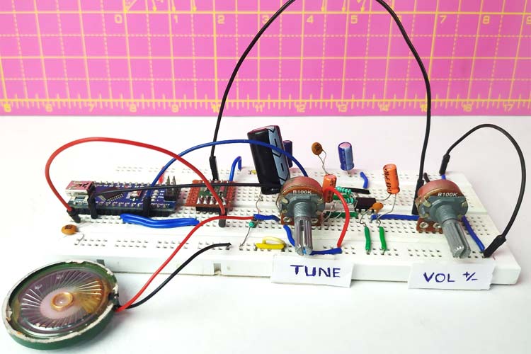 Arduino Based FM Radio using RDA5807 Arduino Based FM Radio using RDA5807