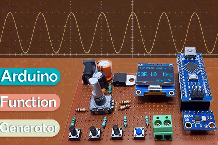 AD9833 and Arduino Based Function Generator AD9833 and Arduino Based Function Generator