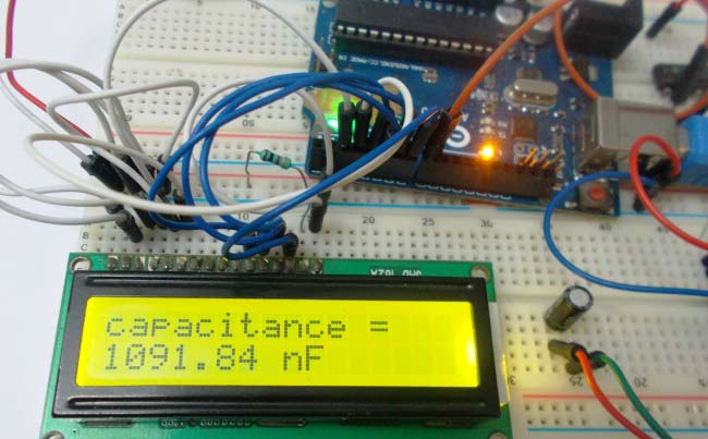 Arduino Capacitance Meter Arduino Capacitance Meter