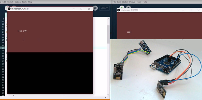 Create a Chat Room using Arduino and nRF24L01 Create a Chat Room using Arduino and nRF24L01