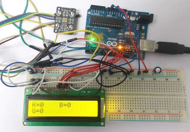 Color Detector using Arduino Color Detector using Arduino