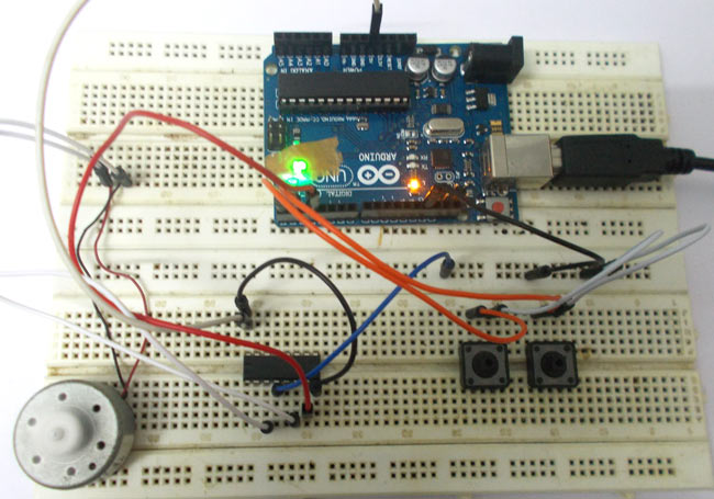 DC Motor Speed Control using Arduino Uno DC Motor Speed Control using Arduino Uno PWM