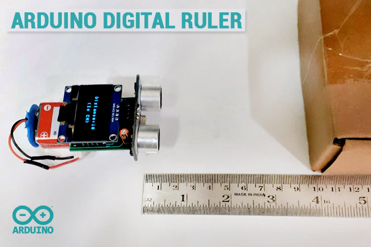 Portable Ultrasonic Digital Ruler using ATtiny85 Arduino Portable Ultrasonic Digital Ruler using ATtiny85