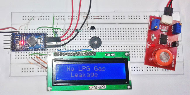 Arduino based LPG Gas Detector Arduino based LPG Gas Detector
