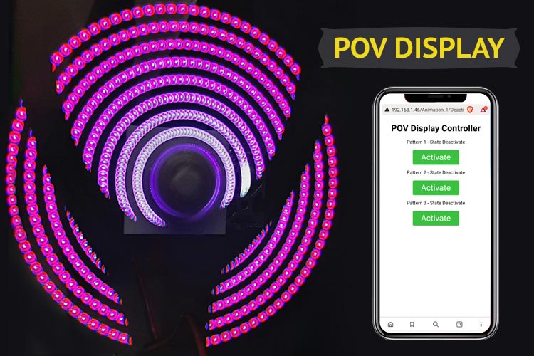 DIY Arduino POV Display DIY POV Display