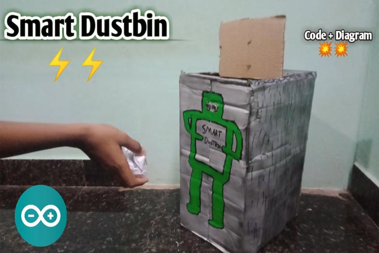 Arduino Smart Dustbin using Ultrasonic Sensor Arduino Smart Dustbin using Ultrasonic Sensor