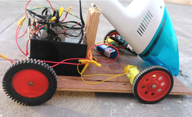 Arduino based Obstacle Avoiding Vacuum Cleaning Robot Arduino based Obstacle Avoiding Vacuum Cleaning Robot