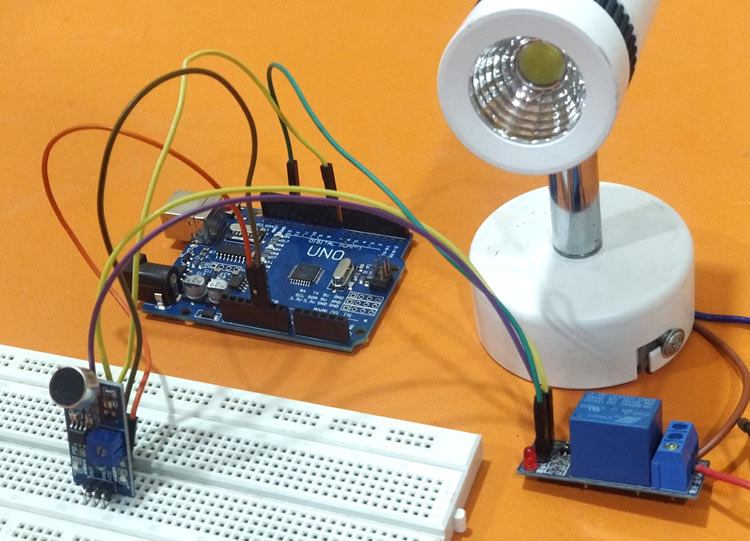 Arduino Whistle Detector Switch using Sound Sensor Arduino Whistle Detector Switch using Sound Sensor