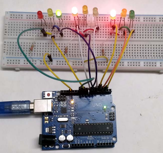 Arduino Based 3-Way Traffic Light Controller Arduino Based 3-Way Traffic Light Controller