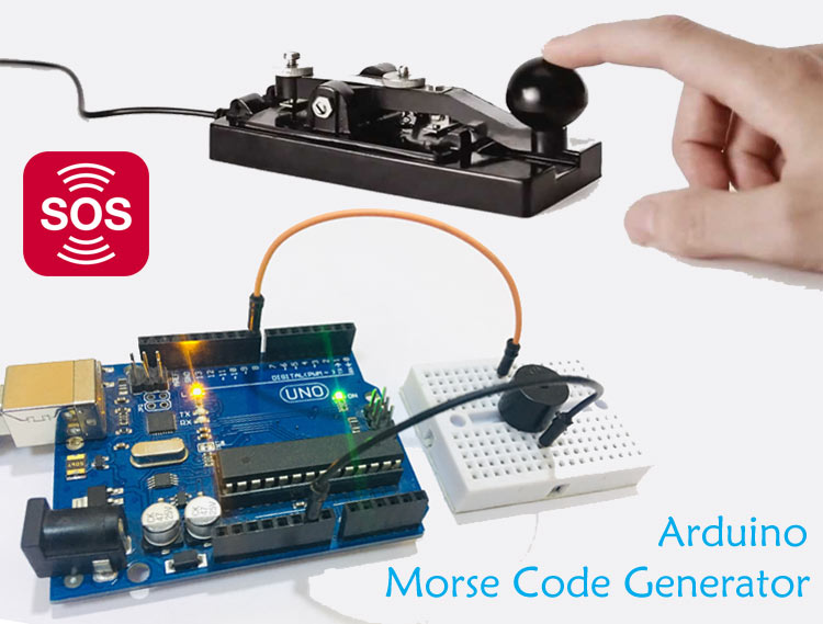 Arduino based Morse code Generator Arduino based Morse code Generator