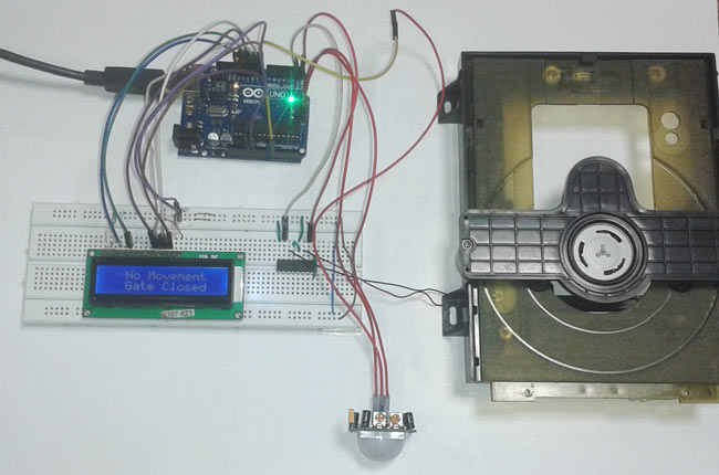 PIR Sensor based Automatic Door Opener Project using PIR Sensor PIR Sensor based Automatic Door Opener Project using PIR Sensor