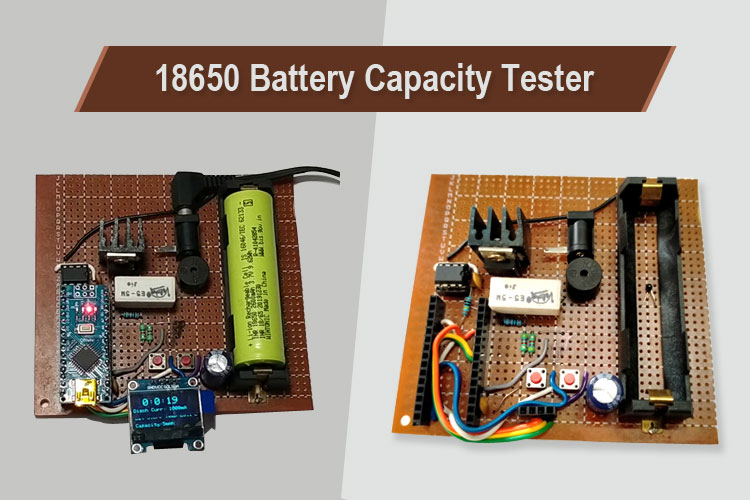 18650 Battery Capacity Tester 18650 Battery Capacity Tester