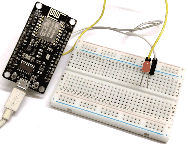Blink LED with NodeMCU ESP-12 Blink LED with NodeMCU ESP-12