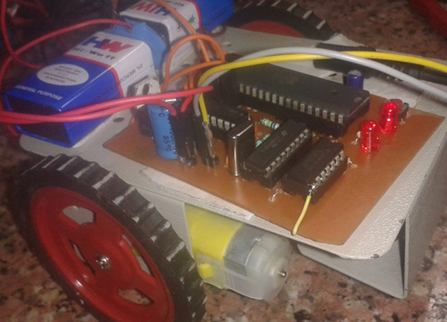 Cell Phone Controlled Robot using 8051 Microcontroller Cell Phone Controlled Robot using 8051 Microcontroller