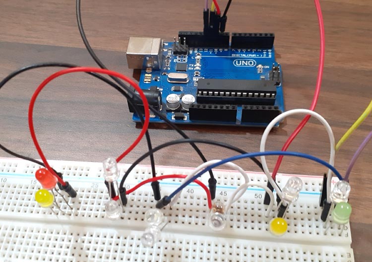 Charlieplexing Arduino- Controlling 12 LED with 4 GPIO Pins Charlieplexing Arduino- Controlling 12 LED with 4 GPIO Pins