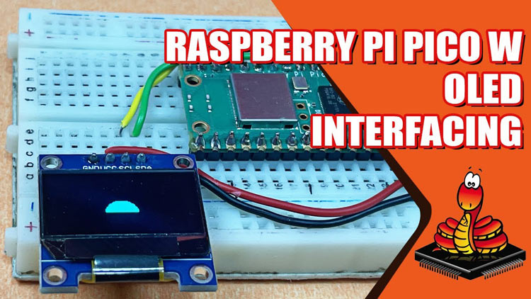 Raspberry Pi Pico W with OLED Display Raspberry Pi Pico W with OLED Display