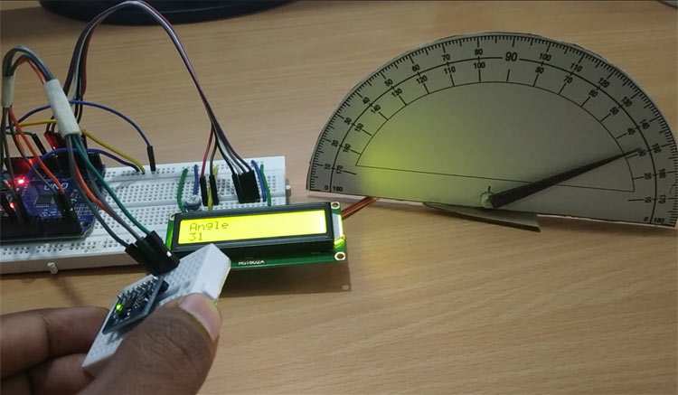 DIY Arduino Digital Protractor using MPU6050 Gyroscope DIY Arduino Digital Protractor using MPU6050 Gyroscope