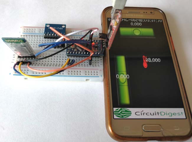 DIY Arduino Inclinometer using MPU6050 DIY Arduino Inclinometer using MPU6050