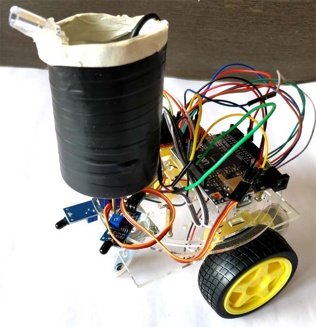 DIY Arduino Based Fire Fighting Robot Project DIY Arduino Based Fire Fighting Robot Project