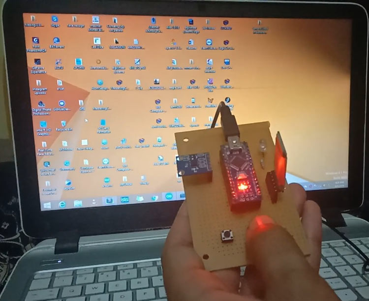 DIY Gesture Controlled Arduino based Air Mouse using Accelerometer DIY Gesture Controlled Arduino based Air Mouse using Accelerometer