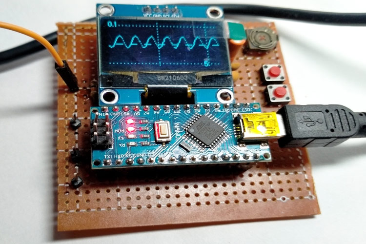DIY Mini Oscilloscope using Arduino DIY Mini Oscilloscope using Arduino