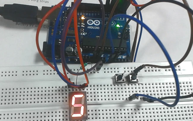 Digital Dice using Arduino Digital Dice using Arduino