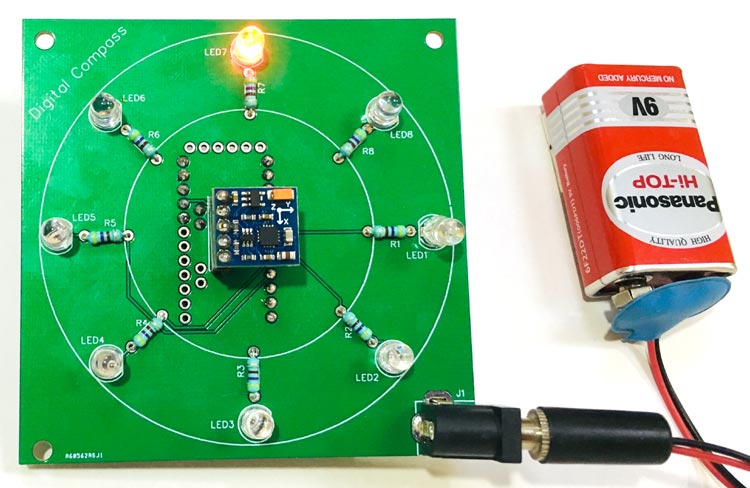 Digital Compass using Arduino and HMC5883L Magnetometer Digital Compass using Arduino and HMC5883L Magnetometer