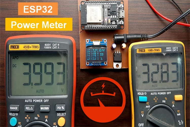 Arduino and ESP32 Based Power Meter Arduino and ESP32 Based Power Meter