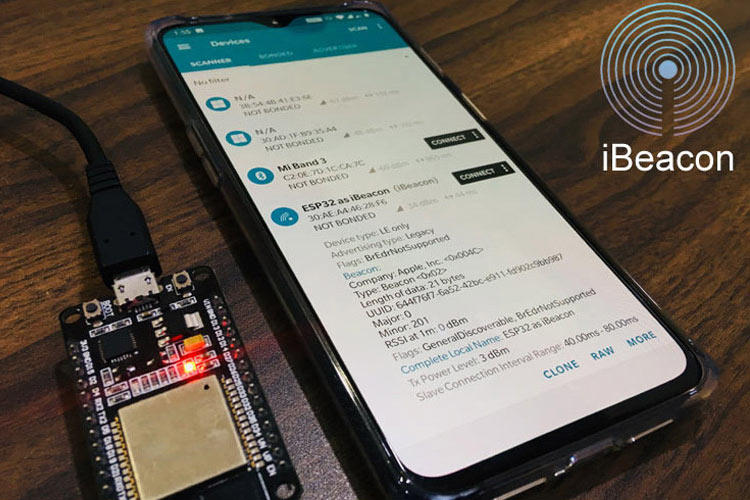 ESP32 based Bluetooth iBeacon ESP32 based Bluetooth iBeacon