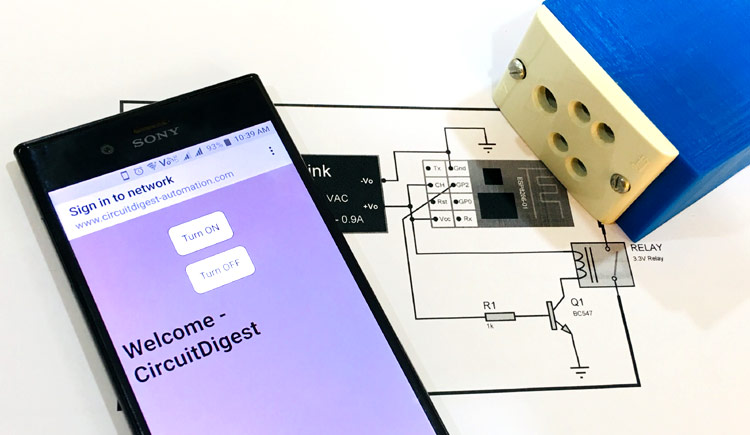 ESP8266 based DIY Smart Plug using Captive Portal ESP8266 based DIY Smart Plug using Captive Portal