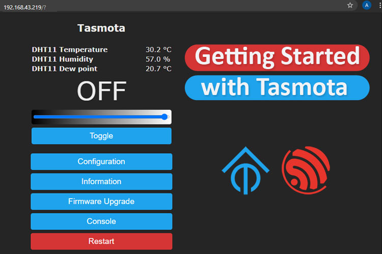 Getting Started with Tasmota Getting Started with Tasmota