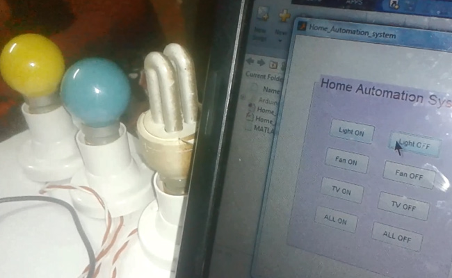 GUI Based Home Automation using Arduino and MATLAB GUI Based Home Automation using Arduino and MATLAB
