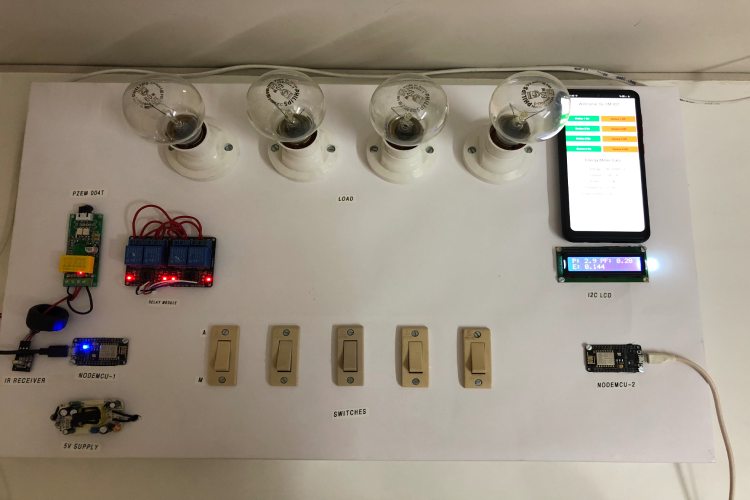 IoT based Smart Phone controlled Home Automation using NodeMCU IoT based Smart Phone controlled Home Automation using NodeMCU