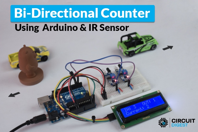 Bidirectional Counter Using Arduino and IR Sensors Bidirectional Counter Using Arduino and IR Sensors